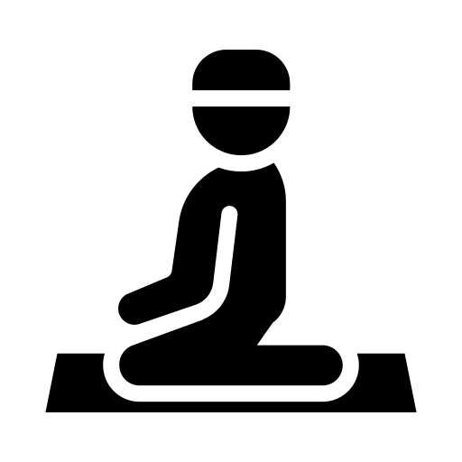নামাজে বসা অবস্থায়